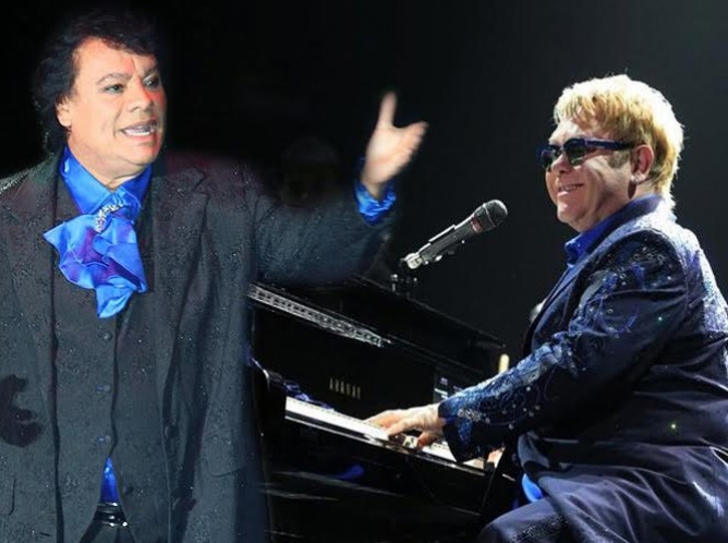 Juan Gabriel y Elton John podrían hacer un dueto