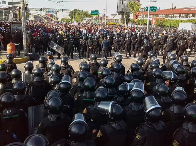 SSPDF destina 2 mil 800 policías para vigilar marchas