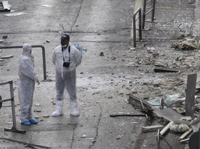 Explota bomba frente al Parlamento griego