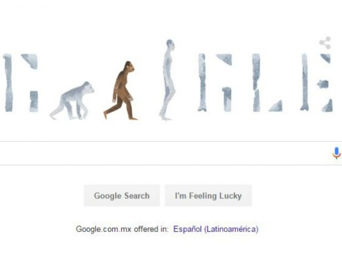 Google celebra el descubrimiento la Australopithecus que define la evolución