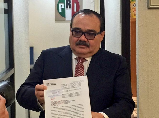PRI presenta queja ante el INE contra Jorge Luis Preciado