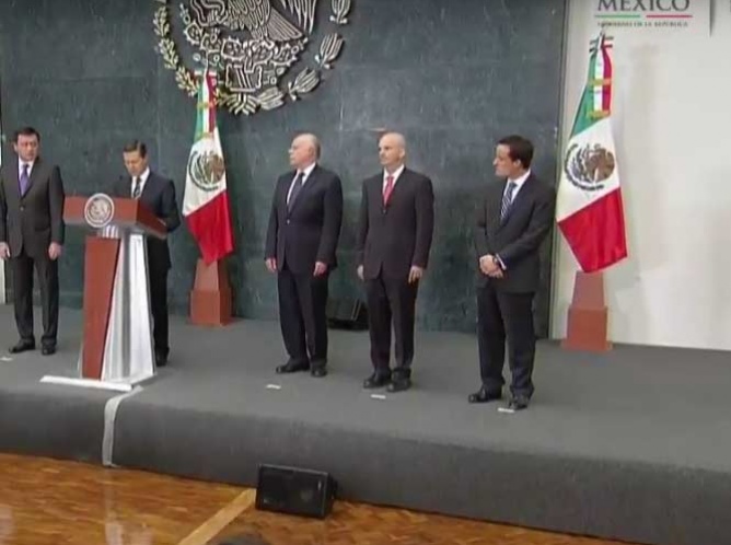 Peña Nieto confirma cambios en Salud, IMSS y Pemex