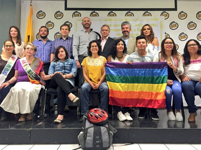 Presenta PRD plataforma LGBTTTI para el Constituyente