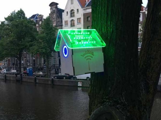 Ámsterdam hará realidad la idea del WiFi que nace de los árboles