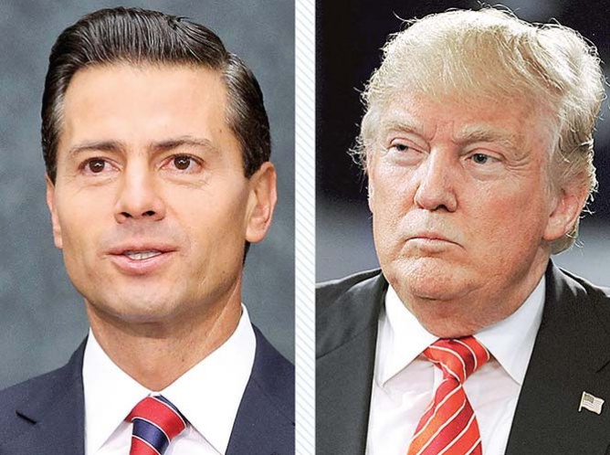 Presidencia prevé mensaje de Peña Nieto y Trump 