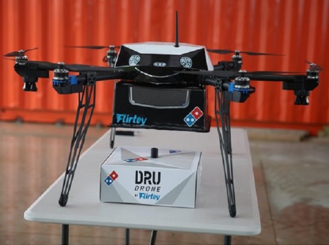 Domino's Pizza planea entregar sus productos con drones