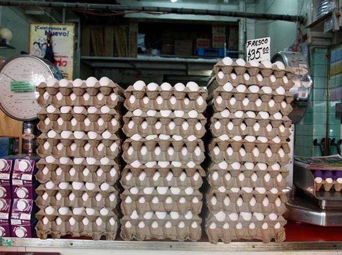El mercado del huevo esta sufriendo con su precio;Alfredo Neme