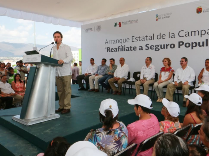 Chiapas inicia "Reafiliate al Seguro Popular 2015"