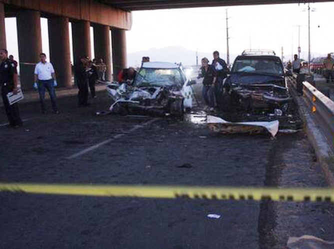 Cuatro muertos tras accidente en la carretera Naucalpan-Toluca