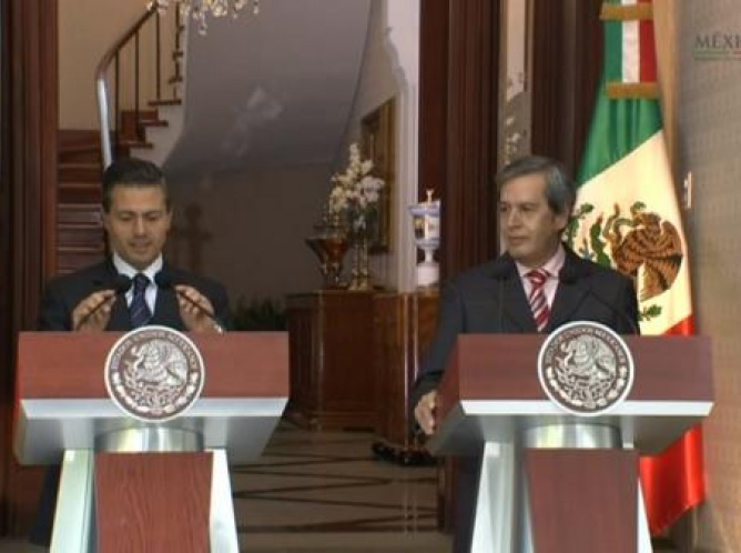 Peña Nieto y Ortega acuerdan trabajo conjunto en Guerrero