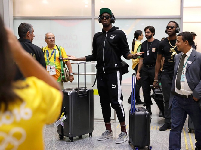 Bolt aterriza en Río; ¿hacia dónde salgo?, pregunta