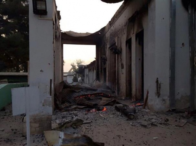 Bombardea EU hospital en Afganistán; al menos 19 muertos