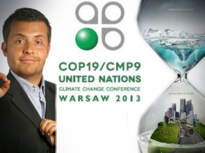 Ciro di Costanzo desde la COP-19 en Varsovia, Polonia
