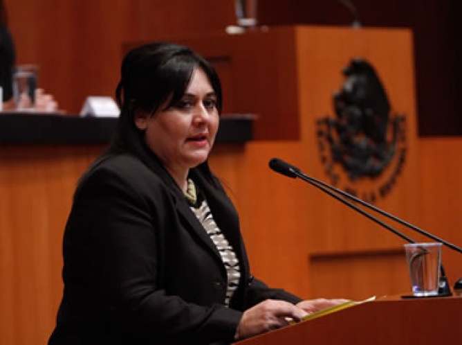 México cuarto lugar con mujeres en el Senado: Diva Gastelum
