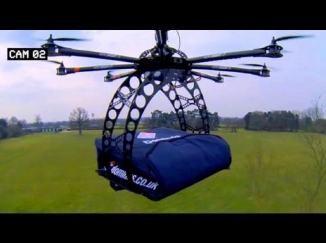 Se piensan entregar pizzas por medio de drones: Jesus Mejía