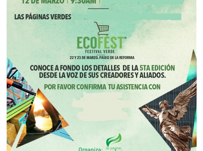 ECOFEST, el Festival Verde de la Ciudad: Alejandro Fernández