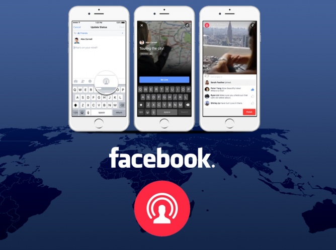 Facebook Live: videos en vivo, la nueva tendencia