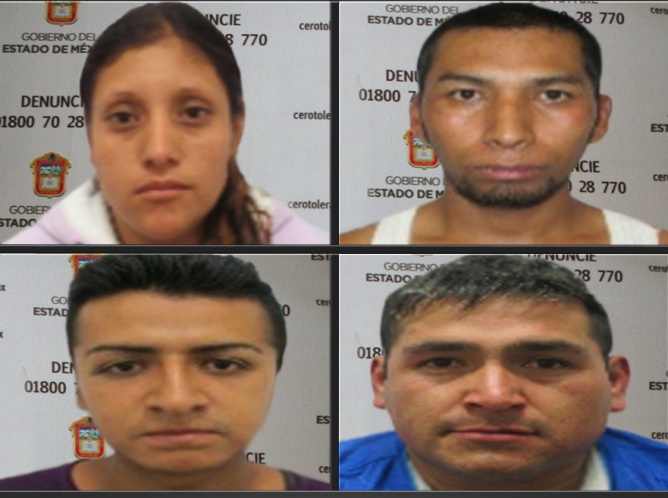 Sentencian a 115 años de prisión a cuatro secuestradores en Edomex