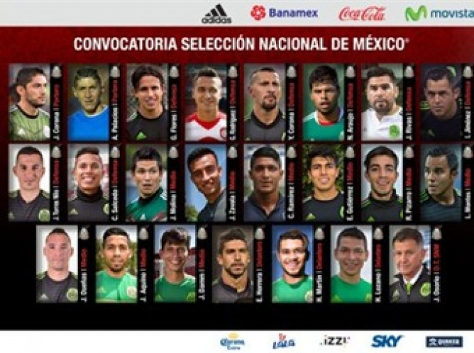 ¡Qué sorpresa! Publican lista de convocados para la Selección Mexicana