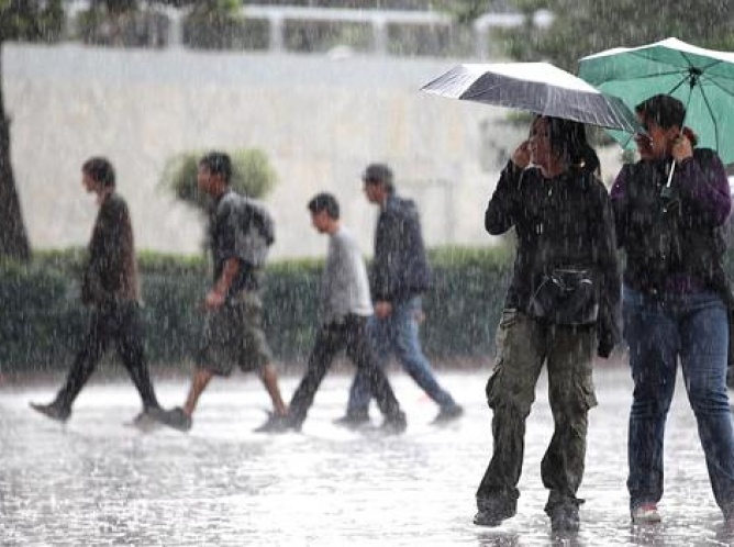 Fuertes lluvias afectan la Ciudad de México
