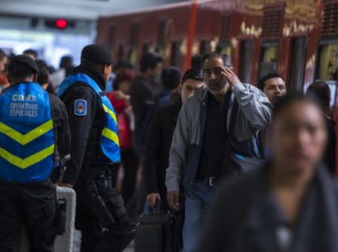 SSPDF detiene a 109 personas al interior del Metro