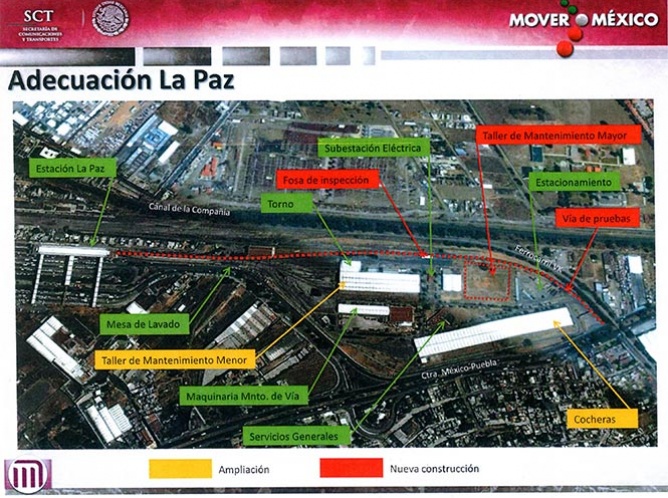 Inician proyecto para construcción del Metro La Paz-Chalco