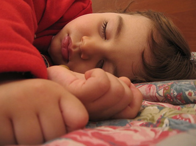 Perturbación de sueño en niños, señal de alerta