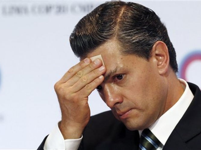 La imagen de Peña Nieto en su 3er informe de gobierno
