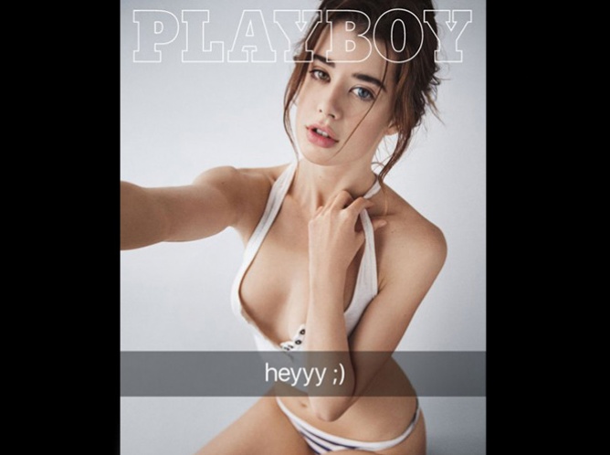Sarah McDaniel, la primer modelo sin desnudo de Playboy