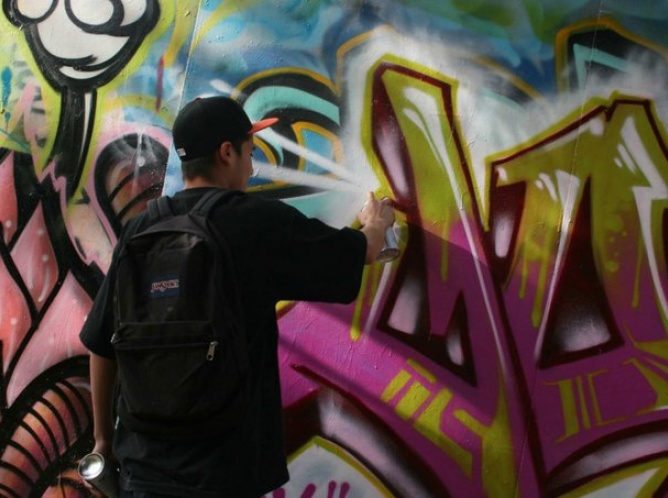 En un año, más de cien detenidos por “grafitear” en el DF