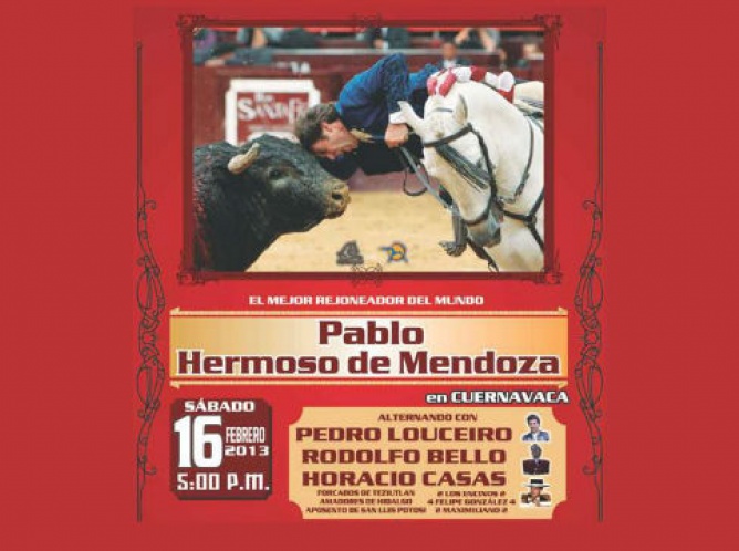 Pablo Hermoso de Mendoza inaugura hoy la Monumental de Morelos
