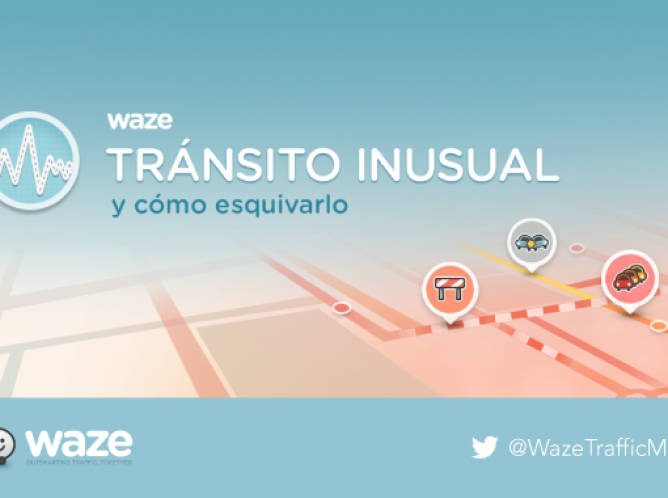 Tránsito Inusual, el nuevo servicio en Twitter de Waze