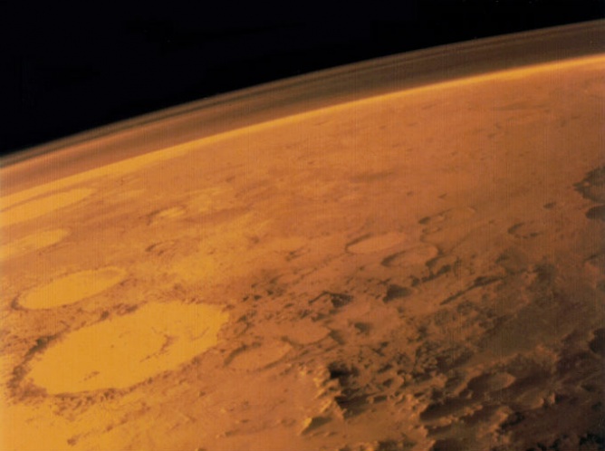 Desde el lunes tienes que ver a Marte, se verá increíble